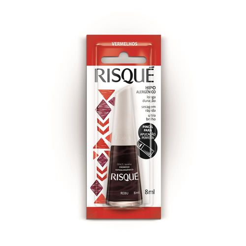 Esmalte Cremoso Risqué rebu 8ml
