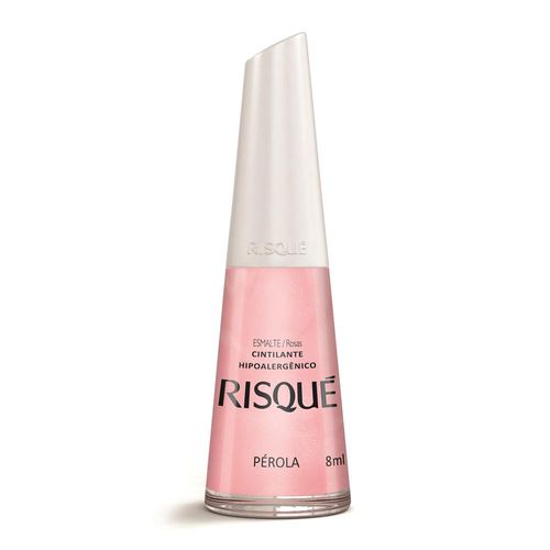Esmalte Cintilante Risqué pérola 8ml
