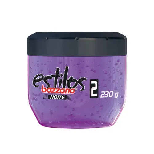 Gel Fixador Bozzano estilos noite 2 230g