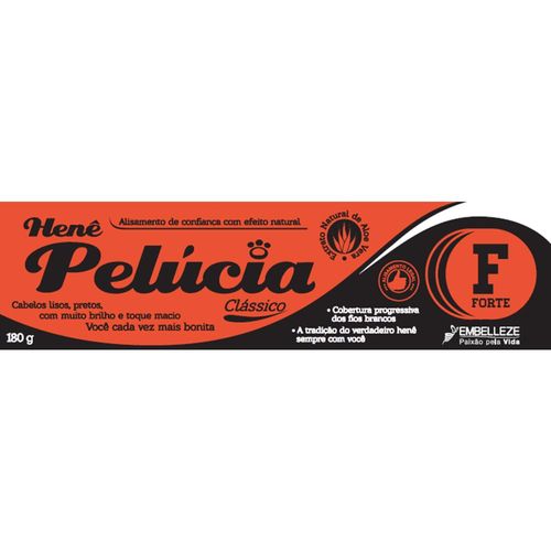 Henê Gel Pelúcia forte 180g