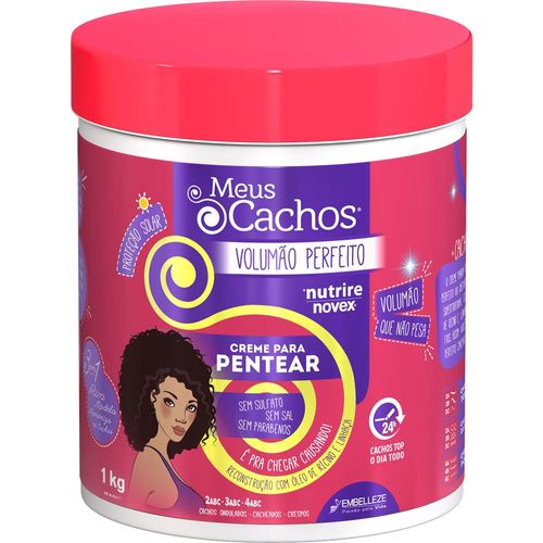 Creme para Pentear Meus Cachos Volumão Perfeito 1kg