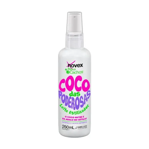 Leite Estilizador Novex Meus Cachos Coco das Poderosas 250ML