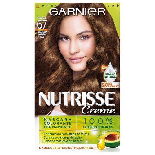 Tintura Creme Garnier Nutrisse chocolate 67