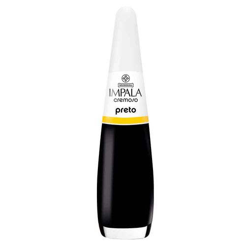 Esmalte Impala Cremoso preto 7,5ml
