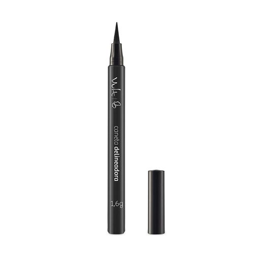 Caneta Delineadora Vult Para os Olhos Carbono Vult  Black 1,6g