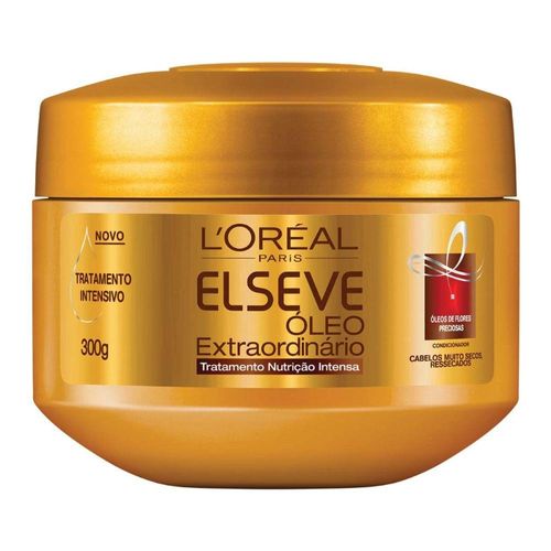 Creme de Tratamento Elseve Óleo Extraordinário nutrição intensa 300g