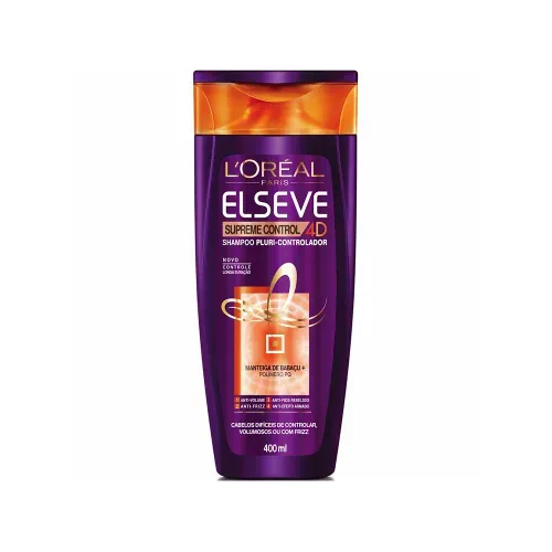 Shampoo Elseve Supreme Control 4D 400ml
