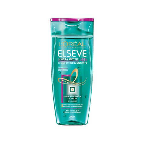 Shampoo Elseve Hydra Detox Anti-Oleosidade 200ml