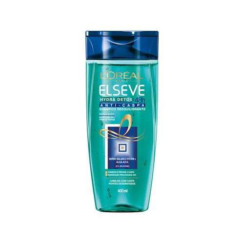 Shampoo Elseve Hydra Detox Anti-Caspa 400ml