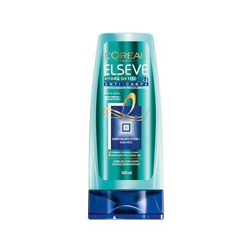 Condicionador Elseve Hydra Detox Anti Caspa 400ml
