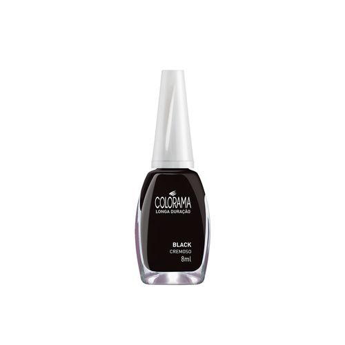 Esmalte Cremoso Colorama black 8ml