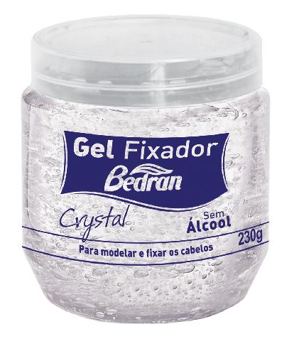 Gel Fixador Bedran crystal 230g