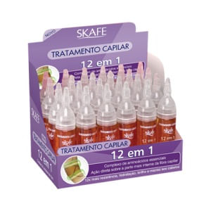 Ampola Capilar Skafe 12 em 1 10ml (Unidade)