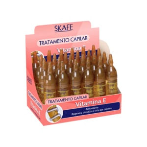 Ampola Capilar Skafe vitamina E 10ml (Unidade)