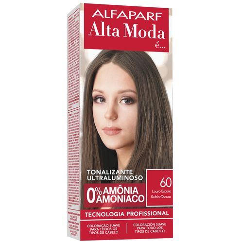 Tonalizante Altamoda 60 louro escuro kit 120g