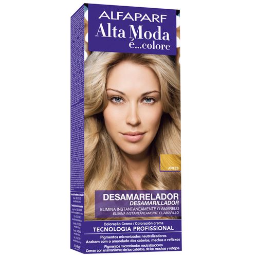 Tintura Creme Altamoda Desamarelador Kit 150g