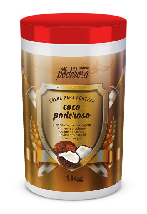Creme de Tratamento Probelle coco poderoso 1k