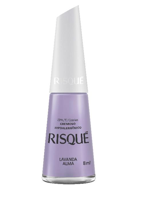 Esmalte Cremoso Risqué lavanda alma 8ml