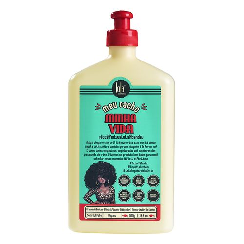 Creme de pentear umidificador Lola meus cachos 500g