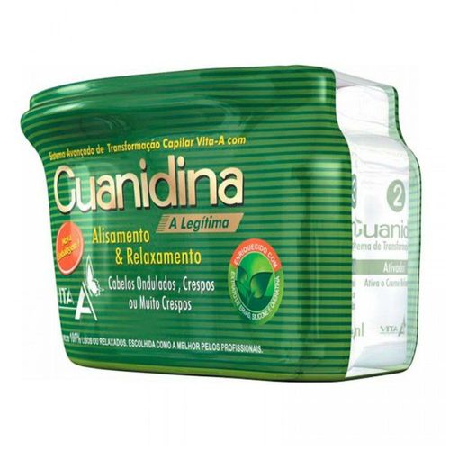 Kit  Guanidina Vita A Alisamento e Relaxamento Capilar 320g