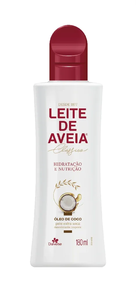 Leite de Aveia Davene Óleo de Coco 180ML