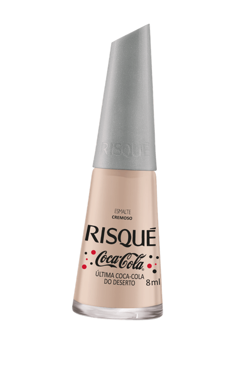 Esmalte Cremoso Risqué Coca-Cola última coca-cola do deserto 8ml