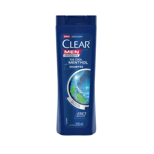 Shampoo Anticaspa Clear Men Ice Cool Menthol 200ml