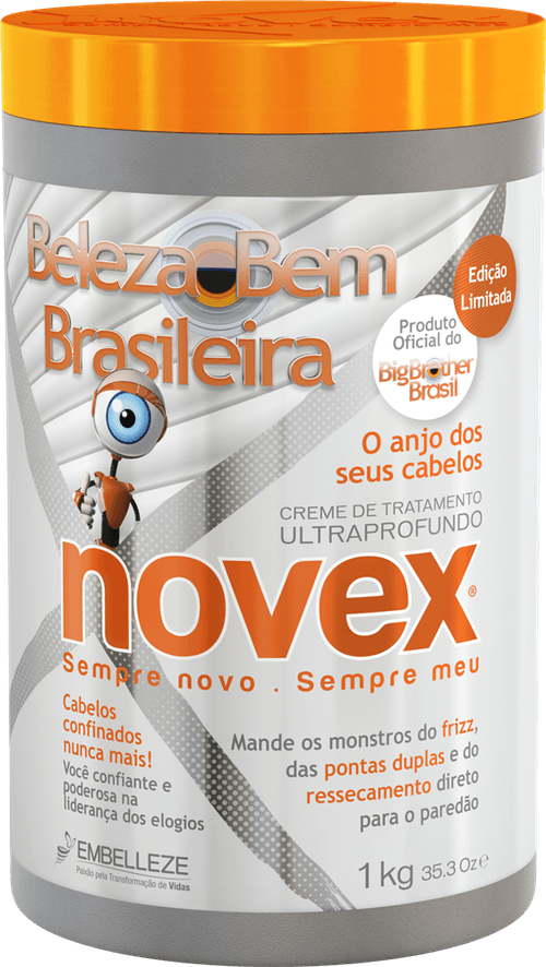 Creme de Tratamento Novex Beleza Bem Brasileira 1kg