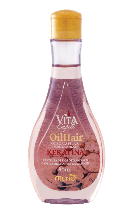 Óleo Capilar Muriel Vita Capili Keratina 80ml