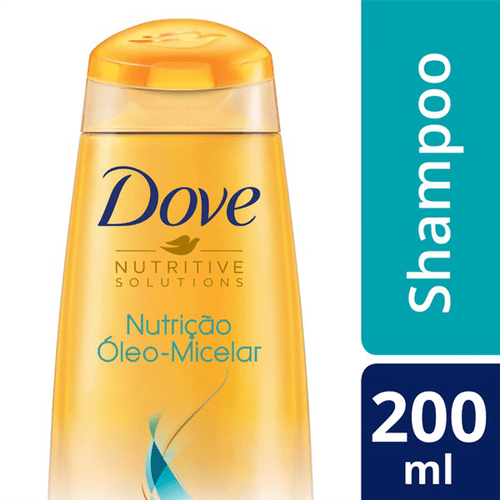 Shampoo Dove Nutrição Óleo Micelar 200ml