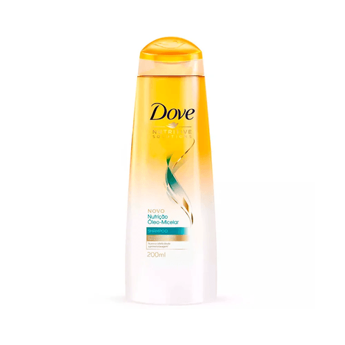 Shampoo Dove Nutrição Óleo Micelar 200ml
