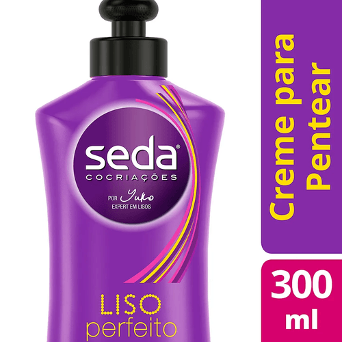Creme Para Pentear Seda Liso Perfeito 300ml