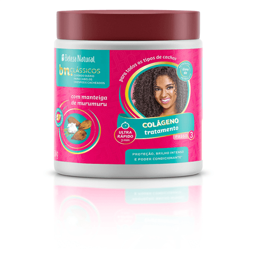 Creme de Tratamento Beleza Natural Clássicos Colágeno 500ml