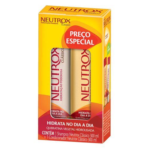 Kit Shampoo + Condicionador Neutrox Clássico 300ml