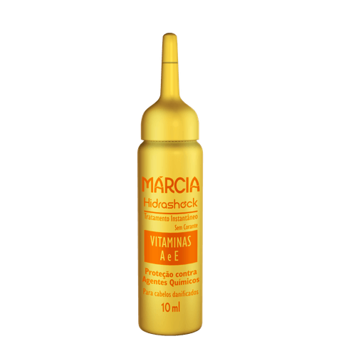 Ampola Márcia Hidrashock Vitaminas A e E 10ml