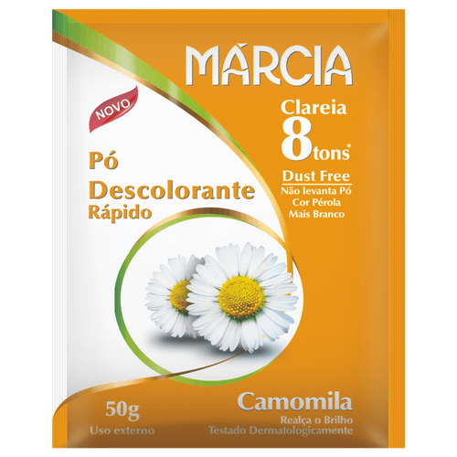 Pó Descolorante Márcia Camomila 50g