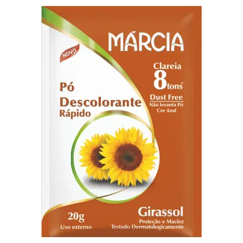 Pó Descolorante Márcia Girassol 20g