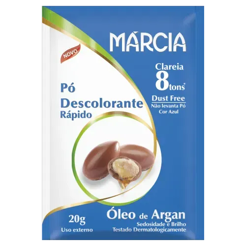 Pó Descolorante Márcia Óleo de Argan 20g