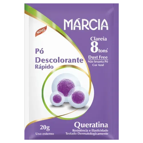 Pó Descolorante Márcia Queratina 20g
