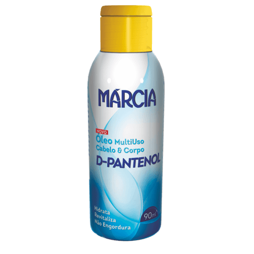 Óleo Multiuso Márcia Cabelo e Corpo D-Pantenol 90ml