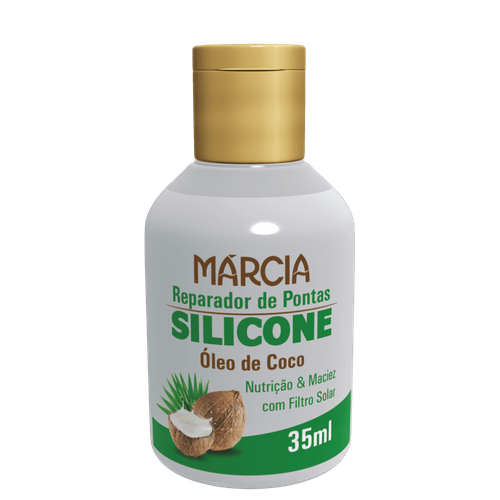 Reparador de Pontas Márcia Silicone Óleo de Coco 35ml