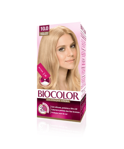 Tintura Creme Biocolor Mini Kit 10.0 Super Louro Exuberante