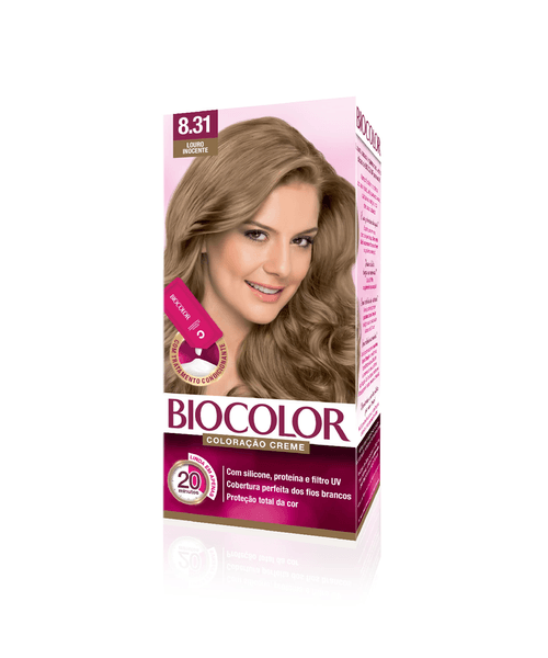 Tintura Creme Biocolor Mini Kit 8.31 Louro Inocente