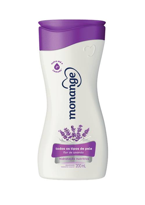 Loção Hidratante Monange Flor de Lavanda 200ml