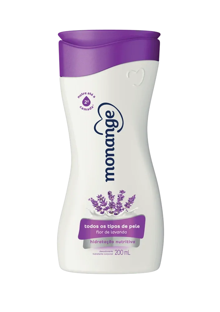Loção Hidratante Monange Flor de Lavanda 200ml