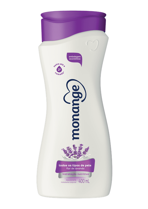Loção Hidratante Monange Flor de Lavanda 400ml