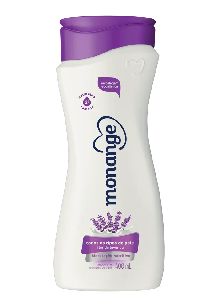 Loção Hidratante Monange Flor de Lavanda 400ml