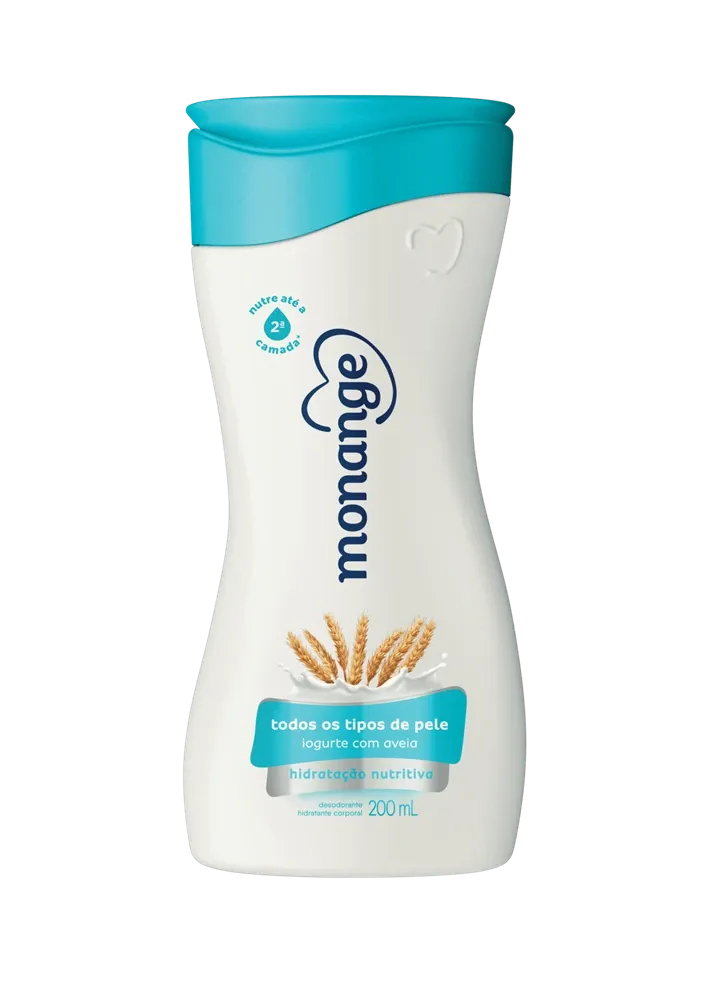 Loção Hidratante Monange Iogurte com Aveia 200ml