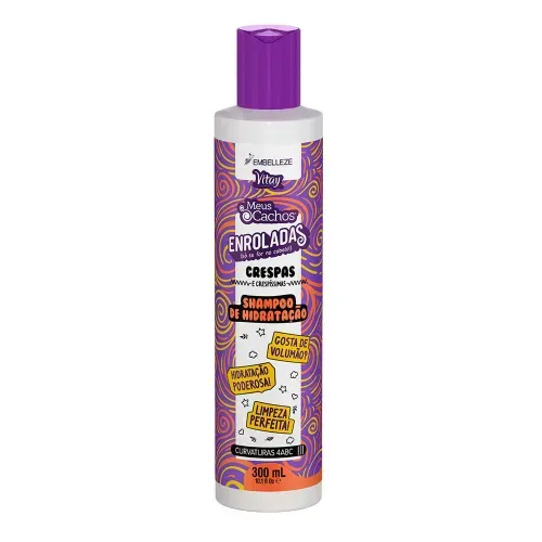 Shampoo Novex Meus Cachos Enroladas Crespas 300ml