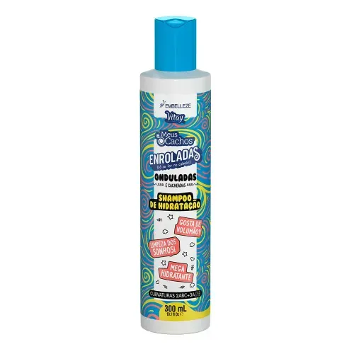 Shampoo Novex Meus Cachos Enroladas Onduladas 300ml